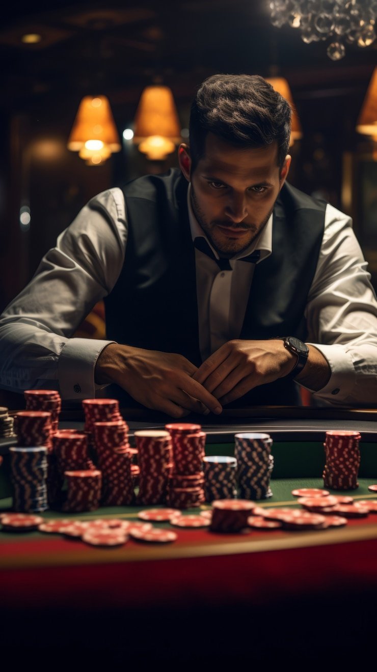 Roulette wheel interface with multiplier display