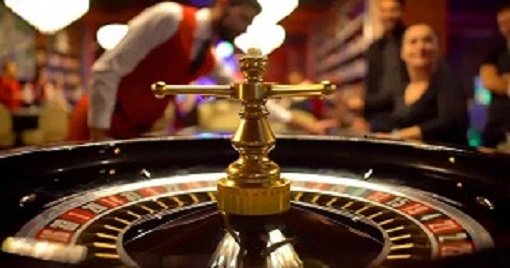 VIP Roulette live dealer studio with European wheel and HD camera setup